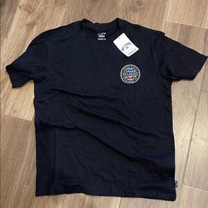 Billabong Men's Navy Tee with Logo